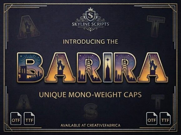 Barira: A Designer’s Honest Review of This Decorative Typeface