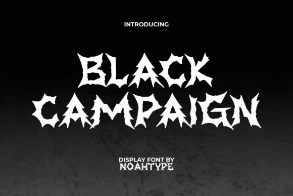 Black Campaign Typeface: A Raw Review for Bold Brands