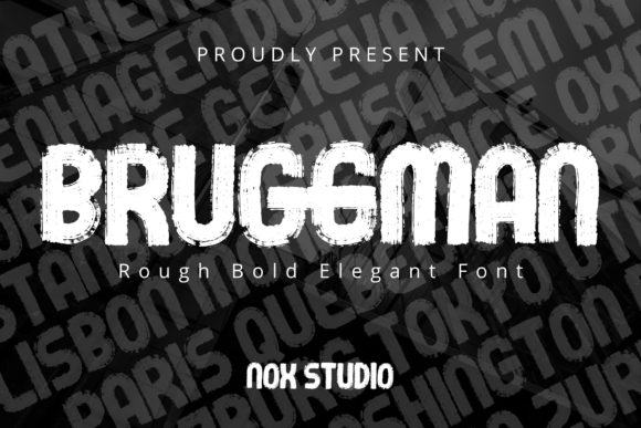 Bruggman: A Bold Display Font for Modern Web Design