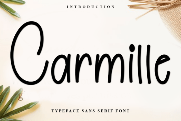 Carmille Font: Elevate Your Campaign Visuals