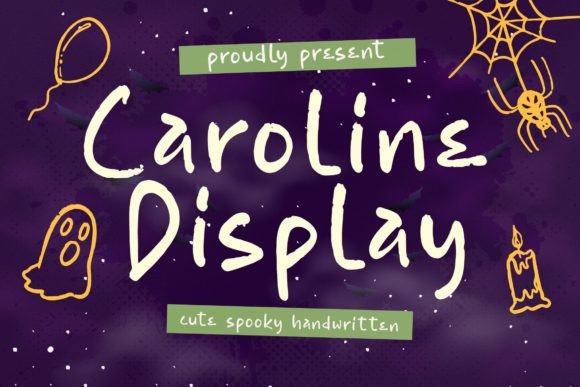 Caroline Display: A Handwritten Font for Bold Campaigns