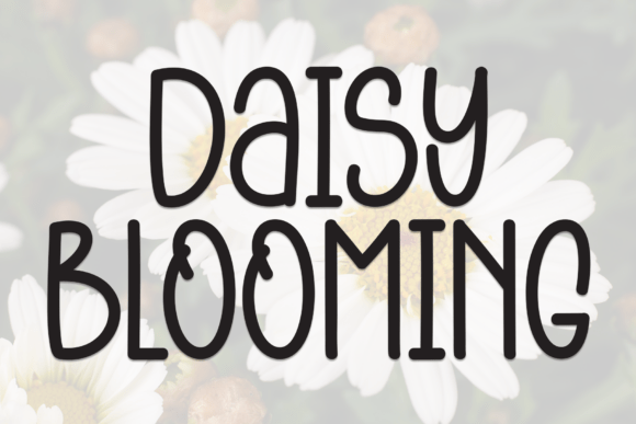 Daisy Blooming: A Clear Display Font for Marketers