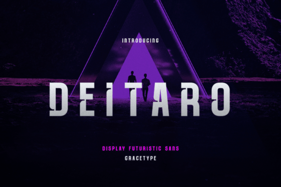 Deitaro: A Futuristic Display Font for Bold Campaigns