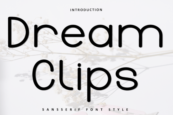 Dream Clips Typeface for Festive Campaigns