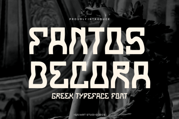 Fantos Decora: A Typeface for Bold Branding