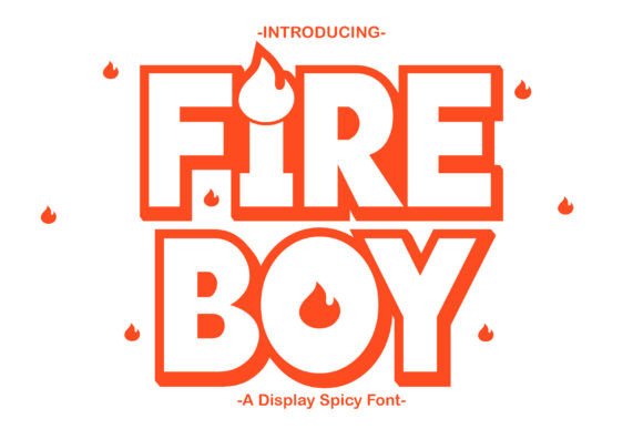 Fire Boy Font: A Charismatic Typeface for Crafters