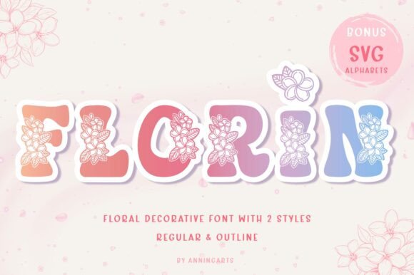 Florin: A Playful Decorative Font for Web Design