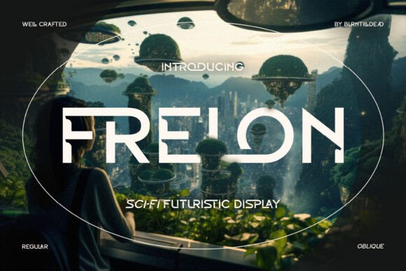 Frelon Typeface: Bold Editorial Design