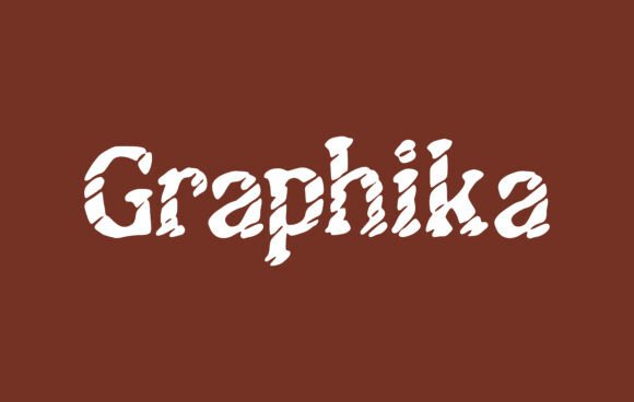 Graphika: A Bold Typeface for Edgy Editorial Design
