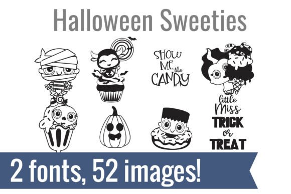 Halloween Sweeties Font for Playful Web Design