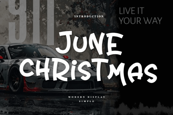 June Christmas Font: Elevate Your Brand Identity