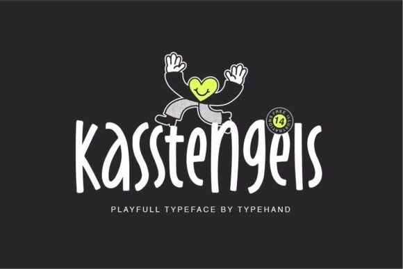 Kasstengels: A Playful Display Font for Bold Brands