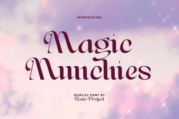Magic Munchies: A Serif Font for Bold Campaigns