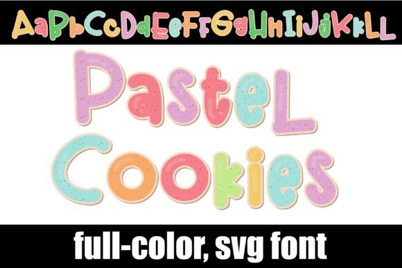 Pastel Cookies Font for Playful Web Design