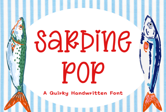 Sardine Pop: A Playful Script Font for Bold Campaigns