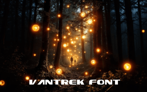 Vantrek: A Modern Sans Serif Typeface for Editorial Design