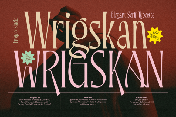 Wrigskan: A Serif Font for Elegant Branding