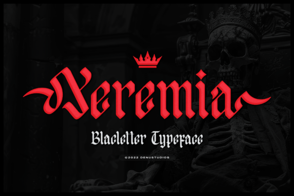 Yeremia: A Blackletter Typeface for Bold Brands