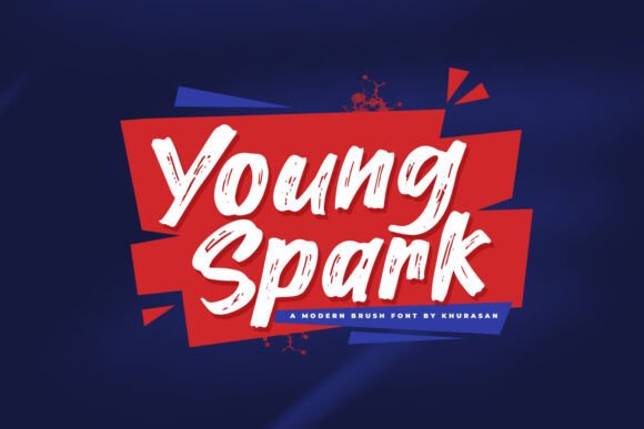 Young Spark Font: A Modern Brush Typeface for Bold Branding